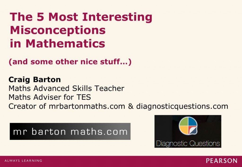 The 5 most interesting misconceptions in mathematics - my Edexcel Maths ...